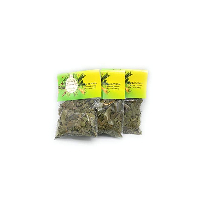 Healthy Supplements Hoja de Nogal/Walnut Leaves 1/2 OZ (14 G.)+1