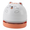 Desktop Vacuum Cleaner with Vacuum Nozzle Cleaning Brush Portable Mini