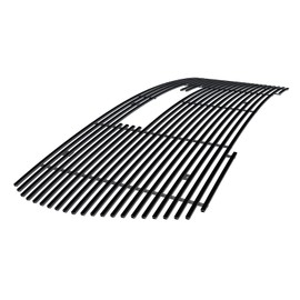 APS Compatible with GMC Yukon 2021-2024 Main Upper Stainless Steel Black 8x6 Horizontal Billet Front Grill Grille Insert G65266J