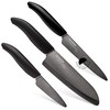 Kyocera Revolution 3pc ceramic knife set, 6", 5" and 3",