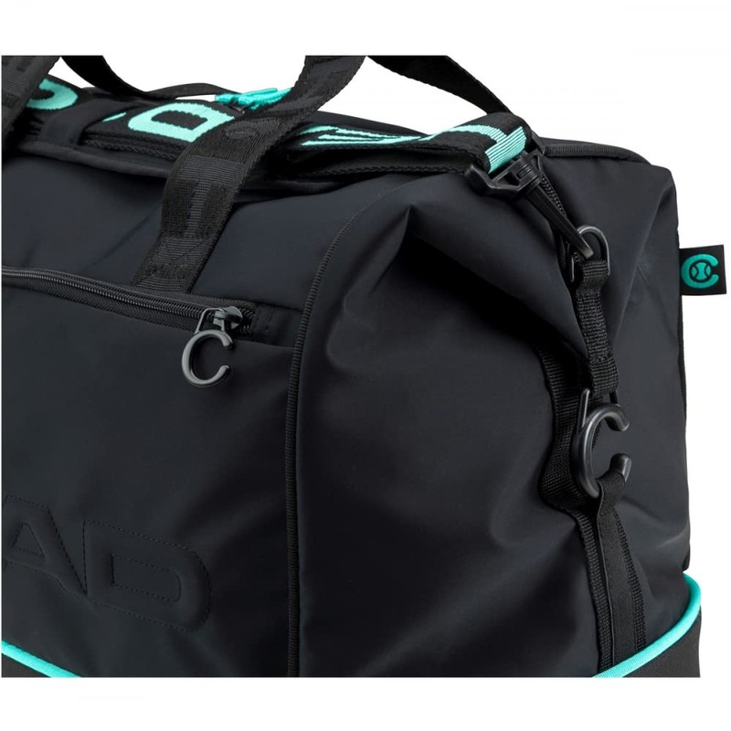 HEAD Coco Tennis Court Bag (Black/Mint)