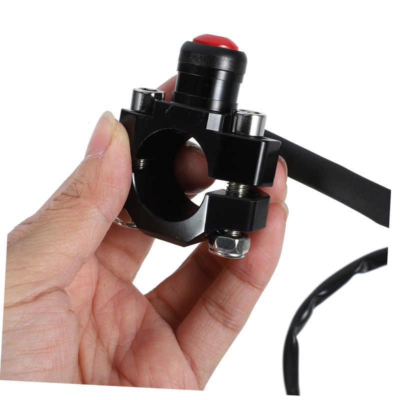 Mikinona Replacement Motorcycle Ignition Coil Switch with Horn Function CNC