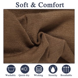 Fabric Headbands for Women, 8 Pcs Stretchy Headbands for Women, Soft Non-slip Thick Cotton Fabric Yoga Headband for Gym, Outdoor Exercise (Multi-colored)