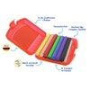 Pelikan Creaplast 606745 Children's Clay in Red Case, 240 g,