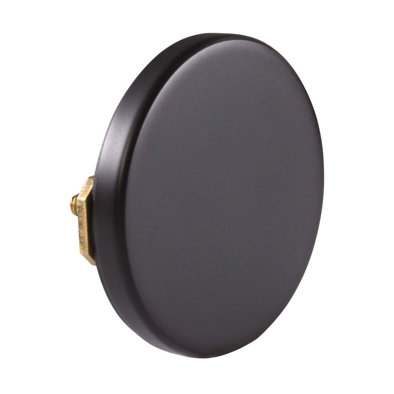 Westbrass Floating No-Hole Overflow Faceplate, Oil Rubbed Bronze, D980R-12