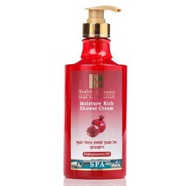 Health & Beauty Dead Sea Minerals Moisture Rich Shower Cream – Pomegranates Oil (780ml)