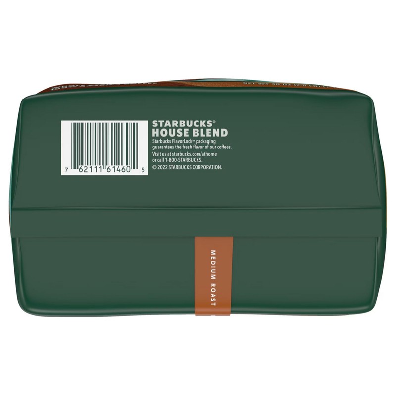 Starbucks House Blend Whole Bean Coffee (40 Ounce) (2 Pack),