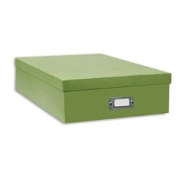 Pioneer Scrapbooking Storage Box -Solid Color Sage Green (Same Shipping Any Qty)