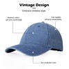 XXL Hats for Men Big Head, Low Profile Washed Large