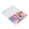 678PCS Cold Pressed Terminals Kit Rubber Electrical Insulated Terminals Assortment