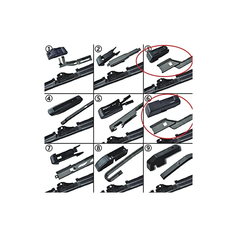 Recambo Windscreen Wiper Compatible with MB Sprinter W906 2006-2018 VW