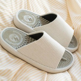 Office Acupressure Slippers White L Foot Arch Living Room slippers