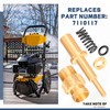 7110117 Pressure Washer Boost Valve Kit with Spring, Valve Cap