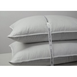 Blancho Bedding Standard/Queen 500 Thread Count Firm White Down Filled Pillow (Each)