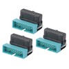 3Pcs Mainboard Power Adapter 19Pin to 90 Degree Connector DIY