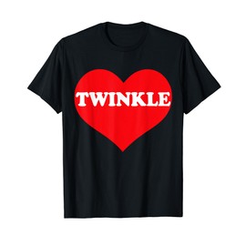 I Heart Twinkle, I Love Twinkle Custom T-Shirt
