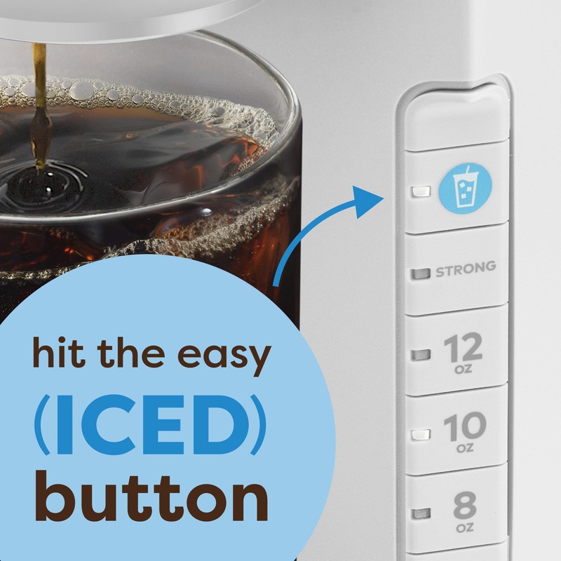 Keurig K-Iced Coffee Maker, Single Serve K-Cup Pod Iced Coffee