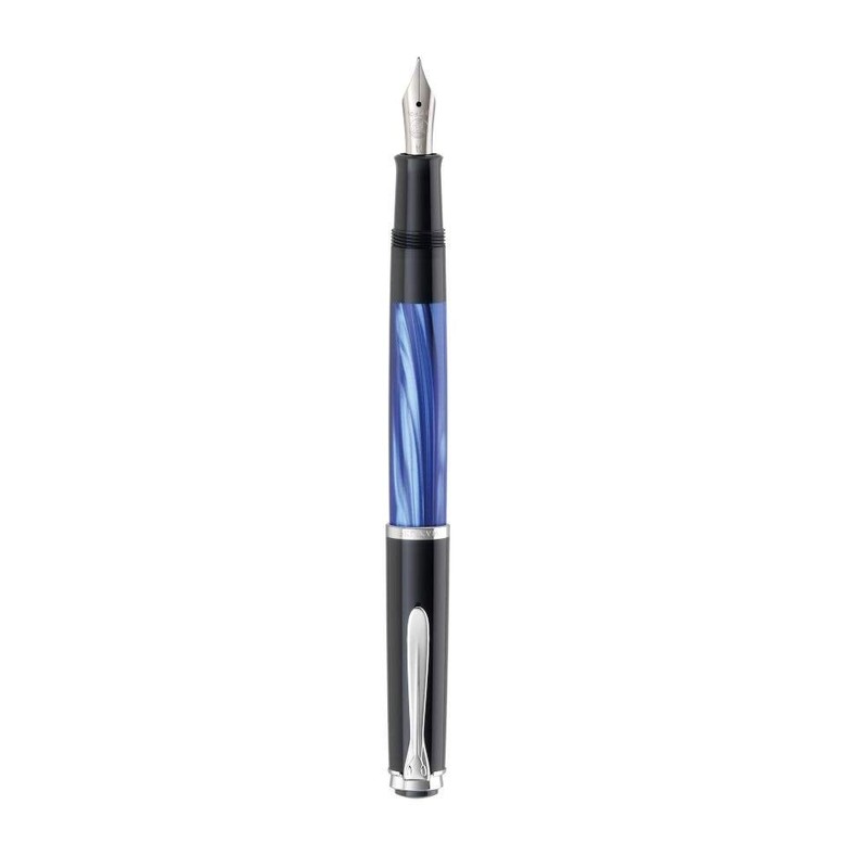 Pelikan M205 fountain pen blue marble M