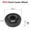 Othmro 2 Pieces Plastic Wheel 1.6 cm Inner Hole 11.5