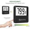 capetsma Aquarium Thermometer Digital Fish Tank Thermometer Accurate Reptile Thermometer