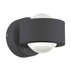 EGLO Wall/Ceiling Lamp, Aluminium Integriert, 3 W, Anthracite