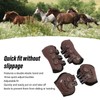 Horse Leg Guard Shock Absorption Protective Lightweight Adjustable Horse Front