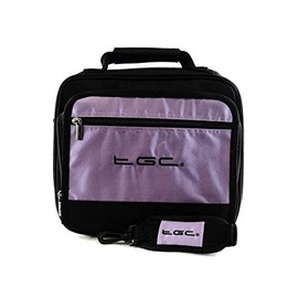 Google Nexus 7 Jelly Bean Deluxe Dual Compartment Tablet Case Bag by TGC ® (Electric Purple & Black)