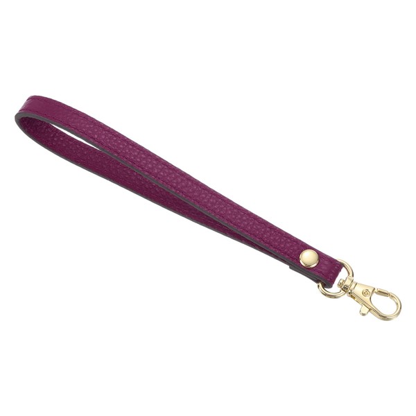 sourcing map Leather Wristlet Strap, 190mm/7.48" Hand Wrist Lanyard Leather