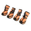 Dog Boots Waterproof Prevent Slipping Reflective Adjustable Outdoor Dog Shoes