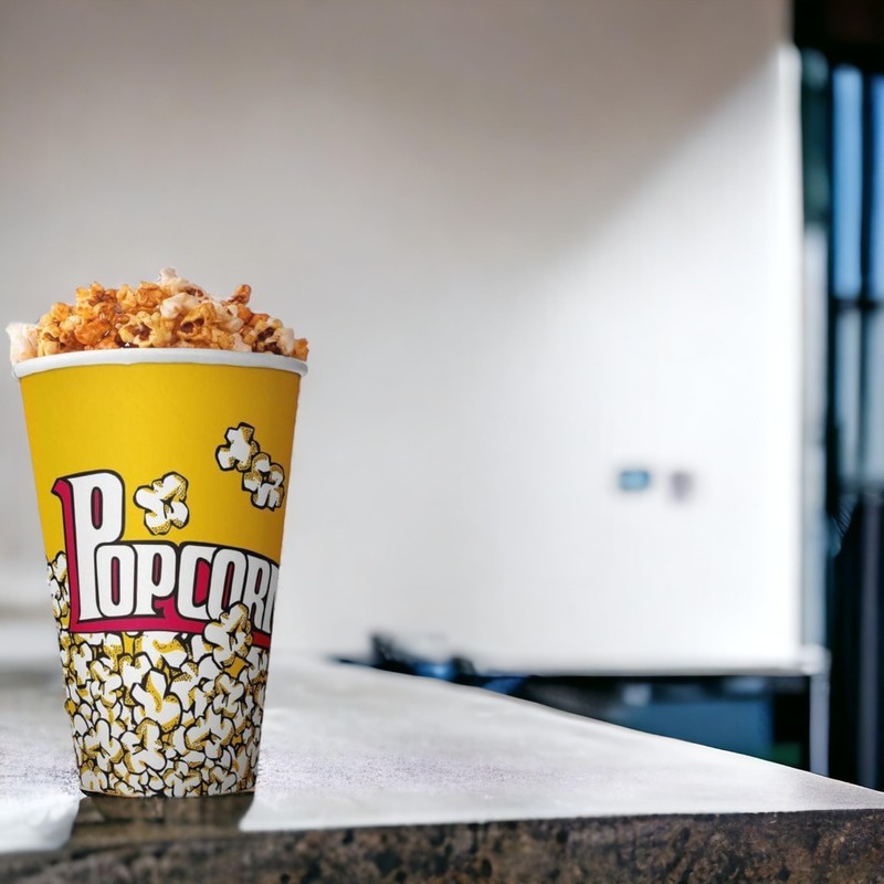 1L Popcorn Bucket for Delicious and Crispy Popcorn at Home,