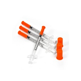0.5ml Syringe, 31 Ga 5/16-Inch (8mm) Science Lab, Liquid Tools - 100Pcs