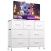 WLIVE WLIVE Dresser with 7 Drawers, Dressers for Bedroom, Fabric