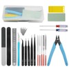 TOVOT 24PCS Model Tools Kit Model Building Tools for Gundam