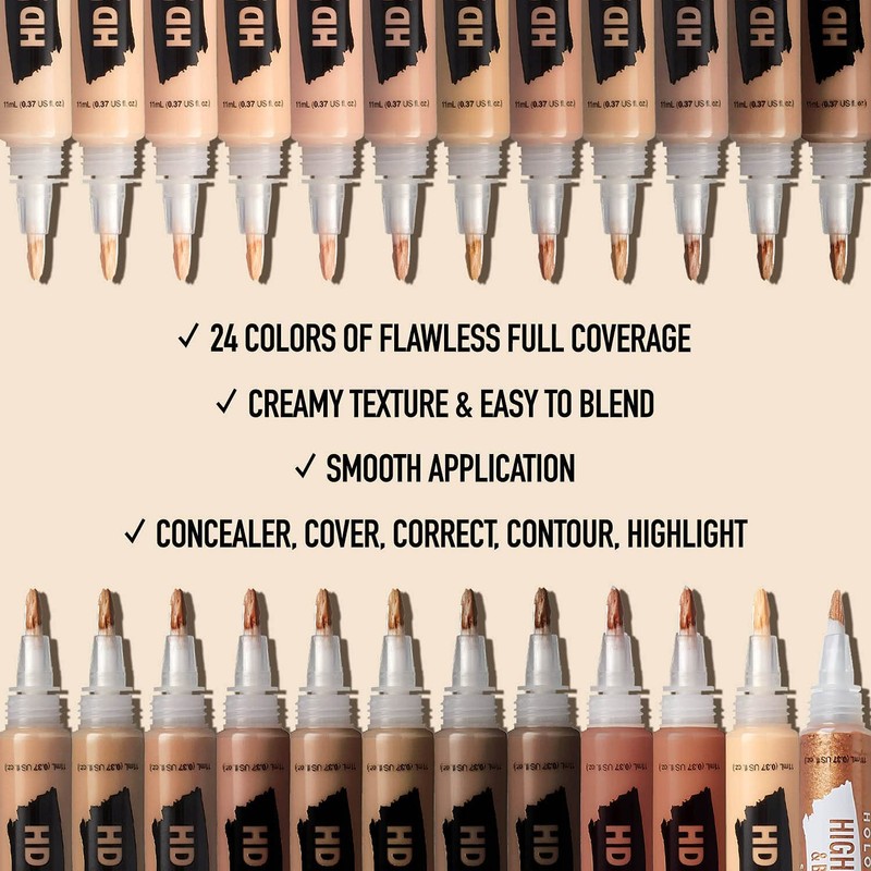Ruby Kisses HD Concealer & Foundation Flawless Full Cover Brush