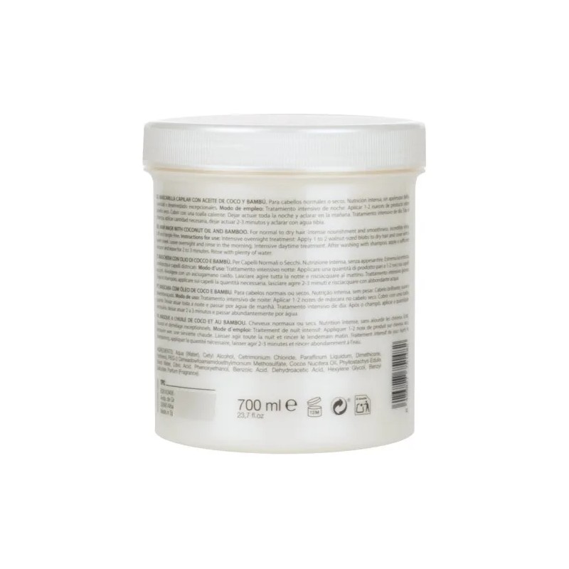 Mascarilla Nutritiva Blumin Aceite De Coco Y Bambú Orgánico