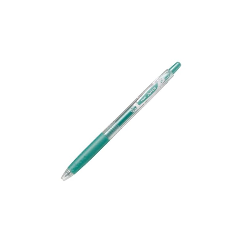 Pilot LJU50EF5MG Juice Gel Ballpoint Pen, Metallic Green, 5 Count