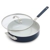GreenPan x Bobby Flay 4.5QT Nonstick Saute Pan with Glass
