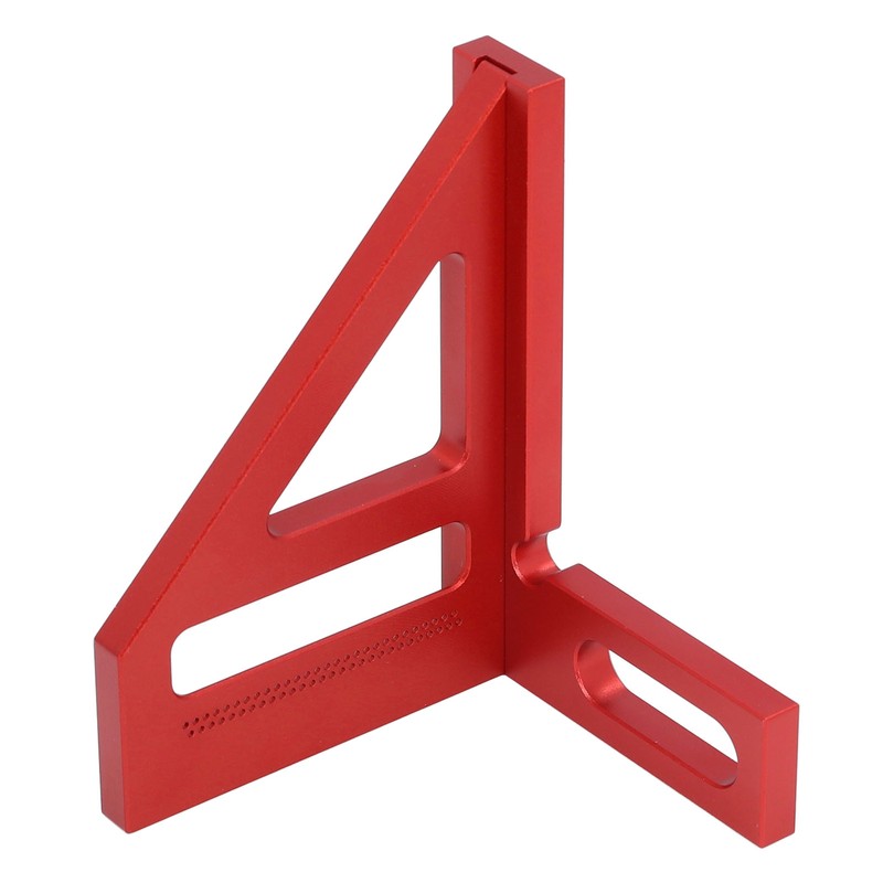 3D Multi Angle Measuring Ruler 45 90 Degree Aluminum Alloy