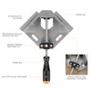 Right Angle Clamp, Housolution [4 PACK] Single Handle 90° Aluminum