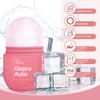 Goproauto Cube Ice Roller for Face, Ice Facial Roller for