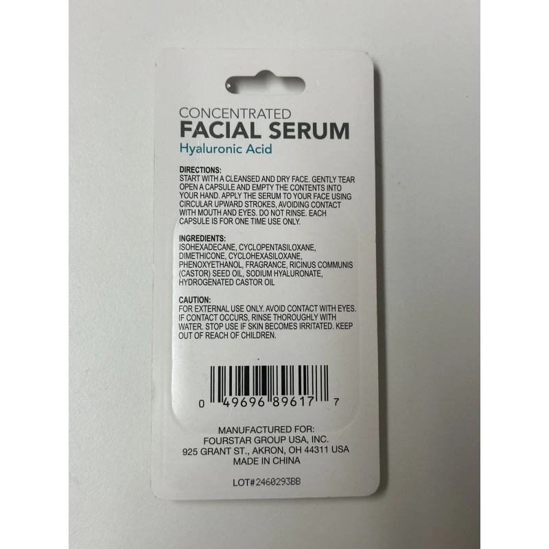 B-Pure New ! Biodegradable Capsules B Pure Concentrated Facial Serum