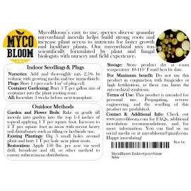 MycoBloom *  endo mycorrhizal root fungi * diverse mycorrhizae species mix - 20