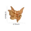 Gold Butterfly Hair Claw Clips for Women Hair Bow Clips