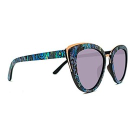 My Shades Slyk Bombshell Sunglasses (Abalone Seashell/Violet)