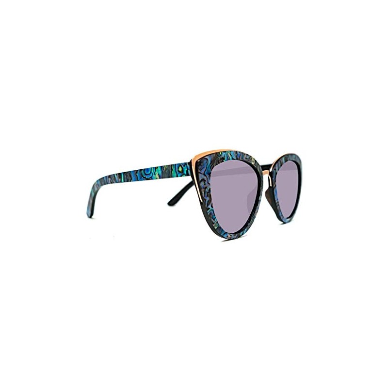 My Shades Slyk Bombshell Sunglasses (Abalone Seashell/Violet)