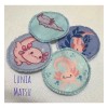 Lunia Matsu Pads Desmaquillantes Lavables, Y Toalla Facial. Ajolotes