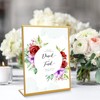 danoni Acrylic Gold Frames Sign Holders - 6Pack 8.5x11'' Flyer