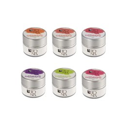 TONES Neon Gel Painting: Gel Nail Painting 6 Neon Colors, Gel Polish for Nail Art Design & Nail Salon (5 mL / 0.17 fl oz x 6)