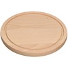 KOTARBAU® Round Chopping Board Diameter 20 cm Wooden Board for