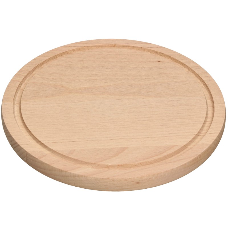 KOTARBAU® Round Chopping Board Diameter 20 cm Wooden Board for
